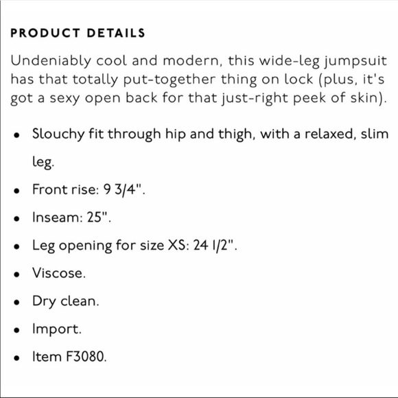 Super cool open back jumpsuit by madewell. XS navy blue - Picture 5 of 7